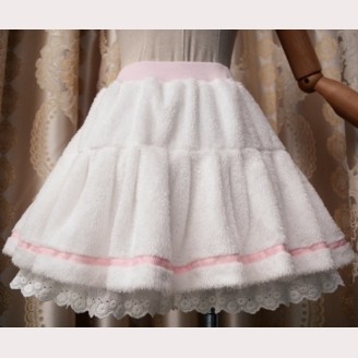 Fleece Lolita Short Skirt  (KJ05)